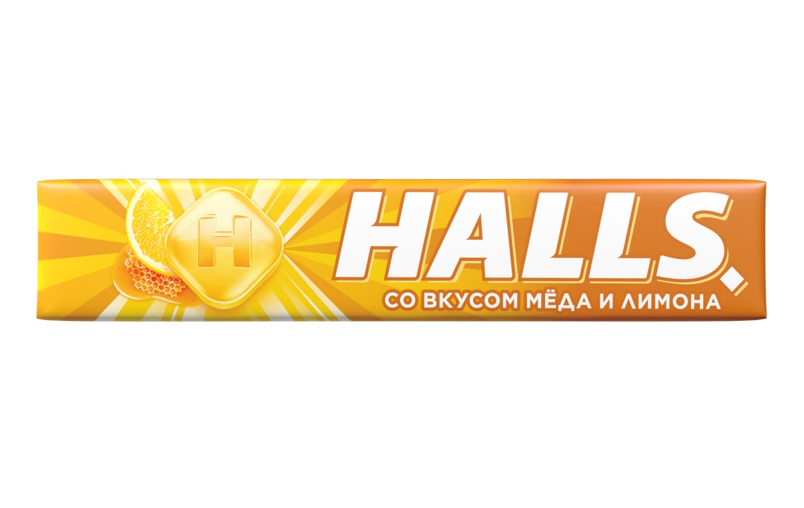ЛЕДЕНЦЫ ХОЛЛС ЛИМОН/МЕД 25ГР