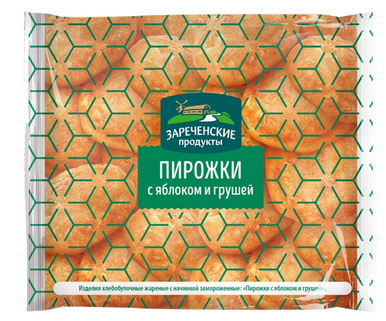 Пирожки Зареченские с яблоком и грушей 0,3 кг