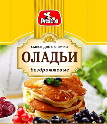 СМЕСЬ Д/ВЫПЕЧКИ ОЛАДИЙ ПРЕСТОН 300ГР