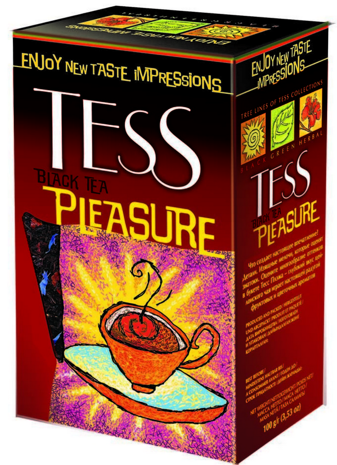 ЧАЙ ТЕСС ПЛЭЖА ЧЕРНЫЙ 100ГР