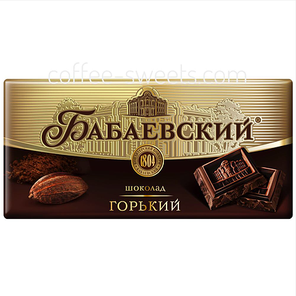 Шоколад Бабаевский горький 100 гр.