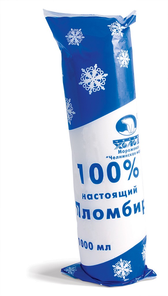 БЗМЖ МОРОЖЕНОЕ НЧ 100% ПЛОМБИР МЕШОК 500ГР