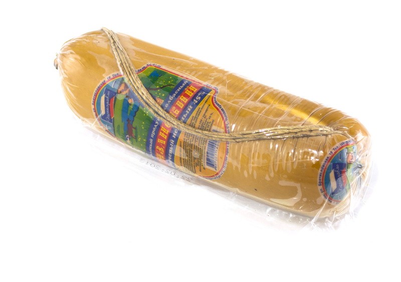 ЗМЖ СЫРНЫЙ ПРОДУКТ  КОЛБАСНЫЙ РЯЗАНЬ КОПЧ НЕЖНЫЙ 45% /ВЕС