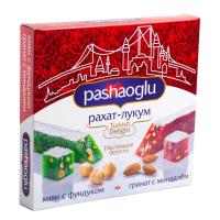 РАХАТ-ЛУКУМ ПАШАОГЛУ ГРАНАТ С МИНДАЛЕМ И КИВИ С ФУНДУКОМ 300ГР