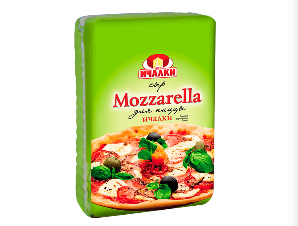 БЗМЖ СЫР МОЦАРЕЛЛА ДЛЯ ПИЦЦЫ 40% ИЧАЛКИ /ВЕС