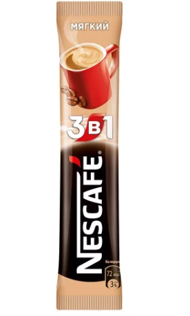 Напиток кофейный Nescafe 3в1 Мягкий, 14,5г
