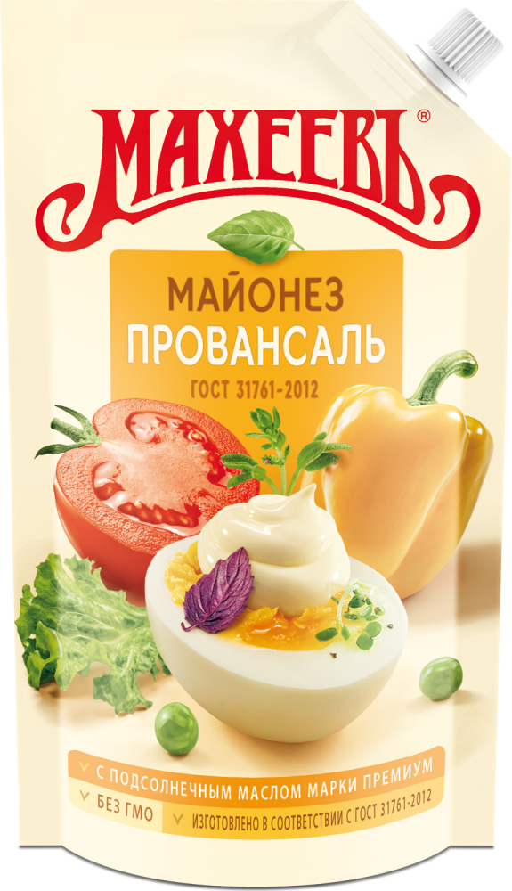 МАЙОНЕЗ МАХЕЕВ ПРОВАНСАЛЬ КЛАСCИЧ П/П 400МЛ