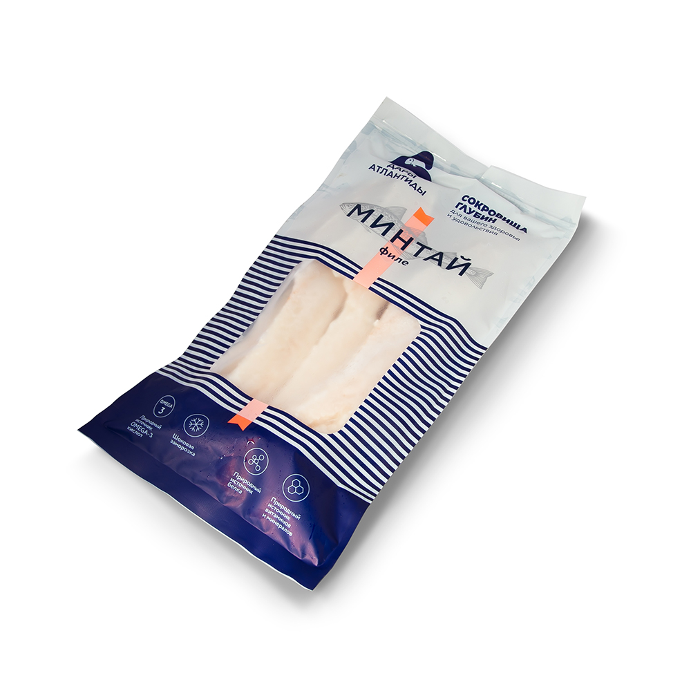 Филе минтая Дары Атлантиды 0,5 кг