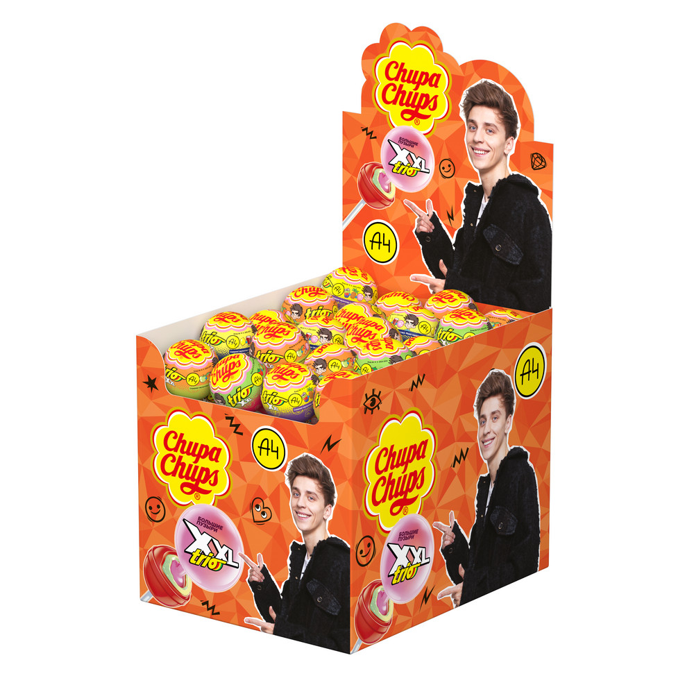 КАРАМЕЛЬ ЧУПА ЧУПС ХХL ТРИО 29ГР