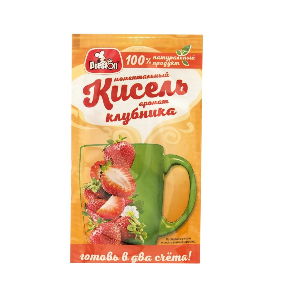 КИСЕЛЬ КЛУБНИКА М/П ПРЕСТОН 30Г
