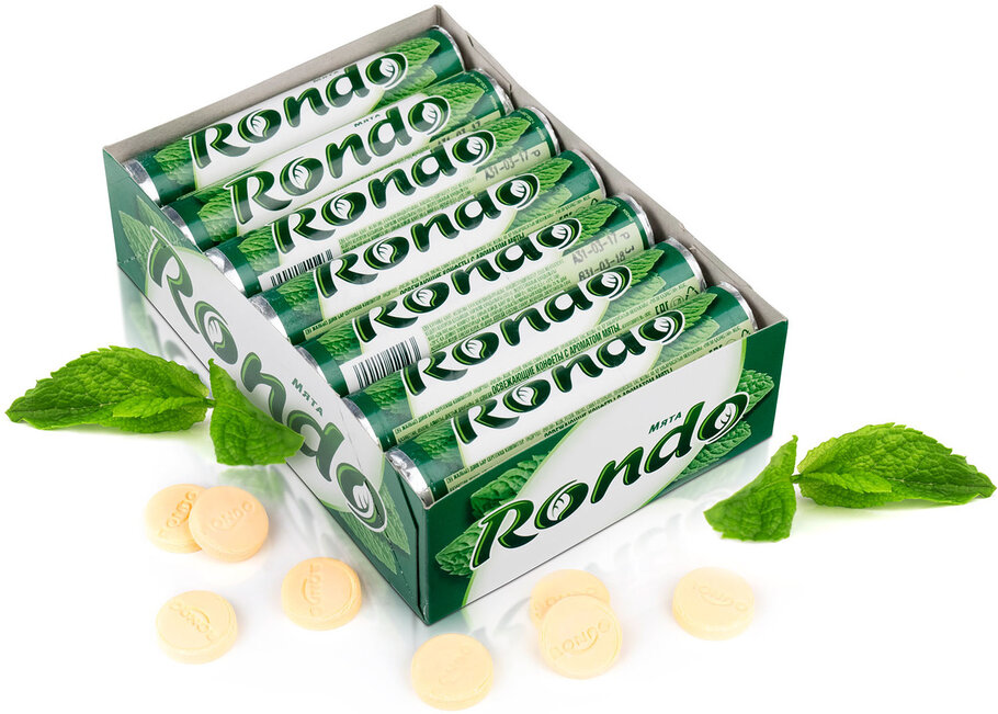 КОНФЕТЫ РОНДО МЯТА 30ГР
