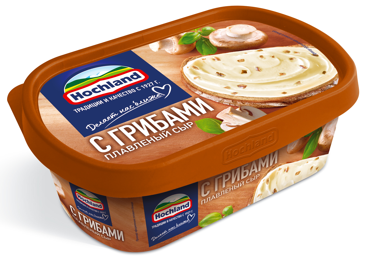 БЗМЖ СЫР ХОХЛАНД ПЛАВЛЕНЫЙ 200ГР ВАН ГРИБЫ