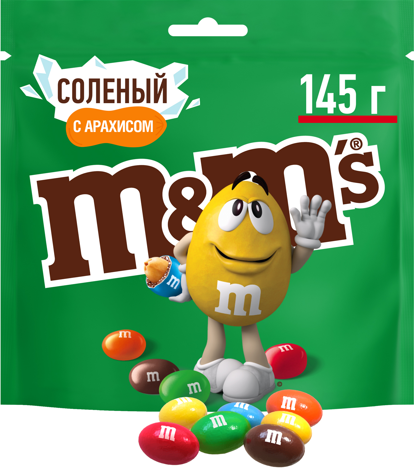 ДРАЖЕ М*М С СОЛЕНЫМ АРАХИСОМ 145ГР