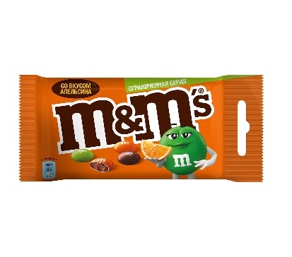 ДРАЖЕ М*М С АПЕЛЬСИНОМ 45ГР