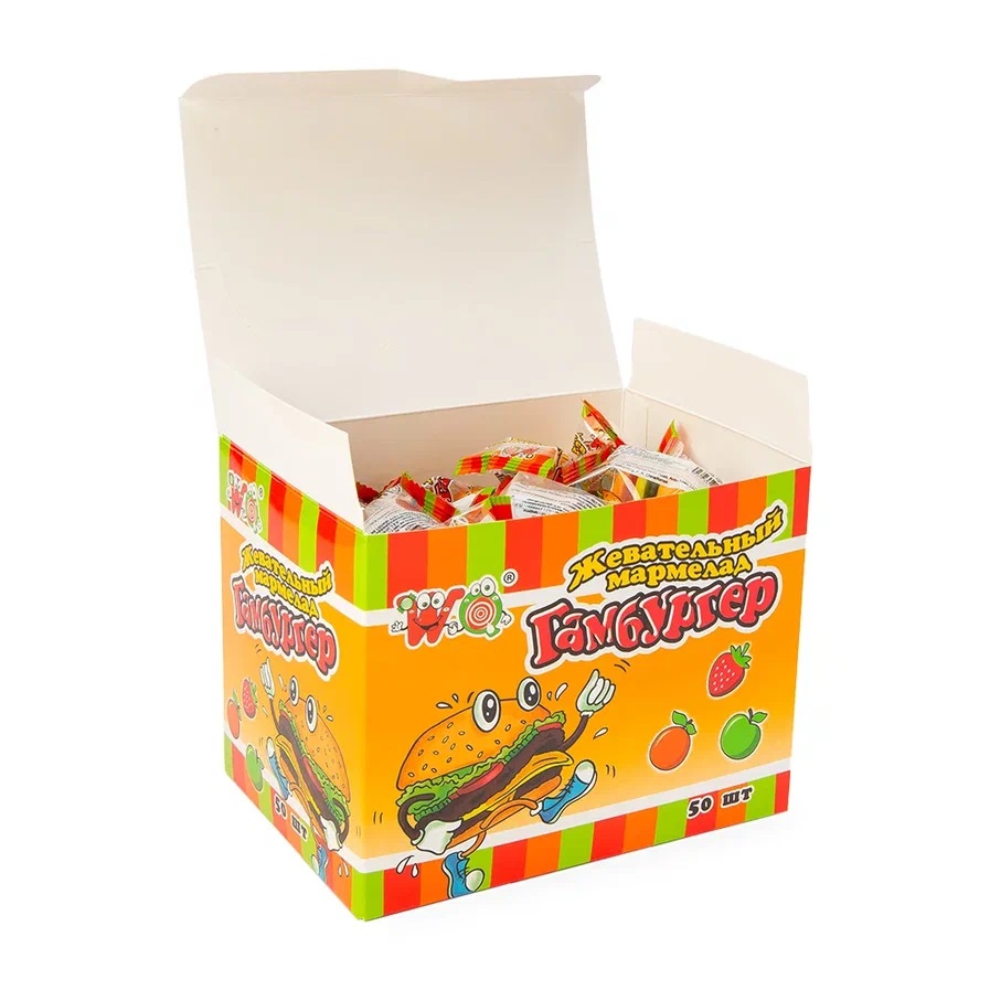МАРМЕЛАД ЖЕВАТЕЛЬНЫЙ ГАМБУРГЕР 10ГР