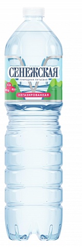 ВОДА СЕНЕЖСКАЯ МИНЕРАЛЬНАЯ Н/ГАЗ 1,5Л ПЭТ
