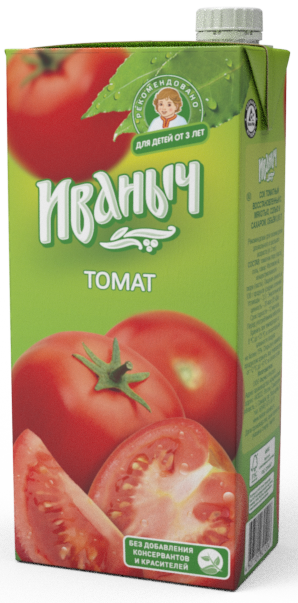 СОК ИВАНЫЧ 0,95Л ТОМАТ Т/П