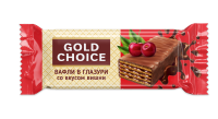 КОНФЕТЫ ВАФ ГОЛД ЧОЙС В ГЛАЗ.С КАКАО СО ВКУСОМ ВИШНИ СЛАСТИ 500ГР