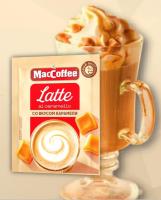 НАПИТОК MAC LATTE РАСТВОРИМЫЙ СО ВКУСОМ КАРАМЕЛИ 24ГР
