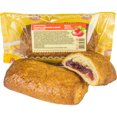 СЛОЕНКА С КЛУБНИЧНОЙ НАЧ СБКК 80ГР