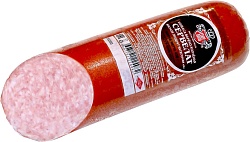 КОЛБАСА В/К ЗАРЕЧЕНСКИЕ ПРОДУКТЫ СЕРВЕЛАТ ПРАЖСКИЙ /ВЕС