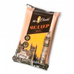 БЗМЖ СЫР ЧЕДДЕР RED 45% 6 МЕС ВЫД 200ГР