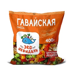 Гавайская смесь Эко-невидаль замороженная 400г