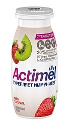 БЗМЖ ЙОГУРТ АКТИМУНО 1,5% КИВИ/КЛУБНИКА 95ГР