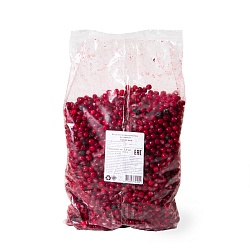 Брусника быстрозамороженная фасованная, 1,0кг
