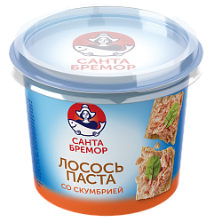 ПАСТА САНТА БРЕМОР СО СКУМБРИЕЙ И ЛОСОСЕМ 140ГР