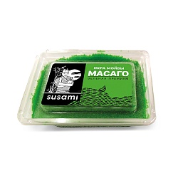 SUSAMI ИКРА МАСАГО ЗЕЛЕНАЯ 500ГР
