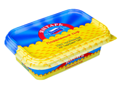Плавленый продукт Переяславль Рязань янтарный ванночка 250г