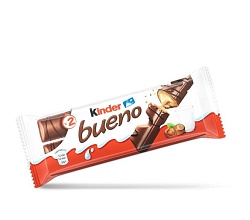 ВАФЛИ КИНДЕР БУЕНО МОЛ ШОК Т2Х30 43ГР