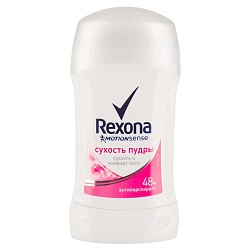 Антиперспирант карандаш Rexona Сухость пудры, 40 мл