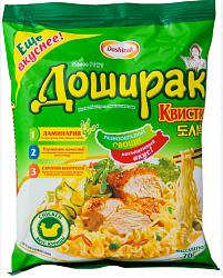 ЛАПША ДОШИРАК КВИСТИ КУРИЦА 70ГР