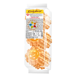 ПЕЧЕНЬЕ СС БАБА МАНЯ КУРАБЬЕ С НАЧИНКОЙ МАНГО/МАРАКУЙЯ 300ГР