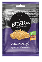 BEERKA ПЕРУАНСКИЙ КАЛЬМАР ФИЛЕ СОЛОМКА 18Г