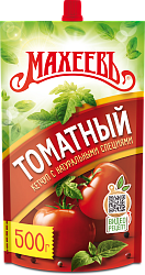 КЕТЧУП МАХЕЕВ ТОМАТНЫЙ 500ГР ДПДЗ
