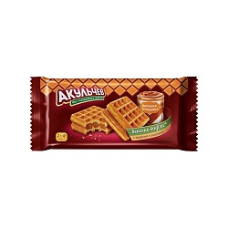 ВАФЛИ ВЕНСКИЕ СГУЩЕНКА АКУЛЬЧЕВ 100ГР