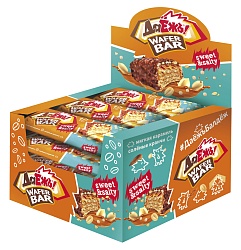 БАТОНЧИК ЭССЕН ДАЁЖЬ WAFER BAR КАРАМЕЛЬ АРАХИС СОЛЕНЫЙ КРАНЧ 40Г