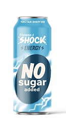 НАПИТОК FITNESSHOCK ТОНИЗИРУЮЩИЙ КЛАССИК 450ГР Ж/Б