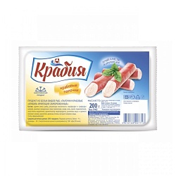 КРАБОВЫЕ ПАЛОЧКИ КРАБИЯ ЗАМ 200Г
