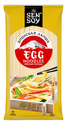ЛАПША ЯИЧНАЯ EGG NOODLES СЕН СОЙ 500Г