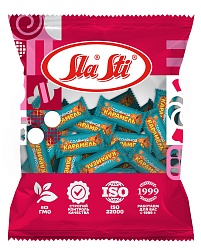 МИНИ-КАРАМЕЛЬ СЛАСТИ С МОЛОЧНОЙ НАЧИНКОЙ С СОЛЬЮ 200ГР