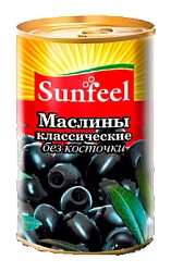 Маслины черные SUNFEEL 300 мл