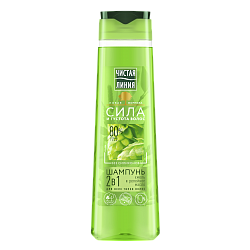 ШАМПУНЬ ЧИСТАЯ ЛИНИЯ 2 В1 ХМЕЛЬ  400МЛ