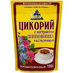 ЦИКОРИЙ ЗДОРОВЬЕ С ШИПОВНИКОМ 100ГР ПАК