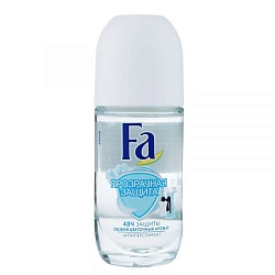 ДЕЗОДОРАНТ АНТИПЕРСПИРАНТ FA  ПРОЗРАЧНАЯ ЗАЩИТА СВЕЖИЙ ЦВЕТОЧНЫЙ АРОМАТ 50МЛ