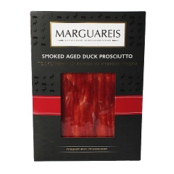 ПОДКОПЧЕНЫЙ ХАМОН ИЗ УТИНОЙ ГРУДКИ 60ГР НАРЕЗКА