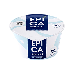 Йогурт EPICA натуральный, 6.0%, 130 г